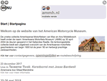 Tablet Screenshot of ammh.nl